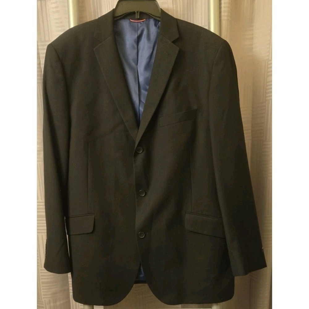 Billy London UK‎ Men's 46R Black Suit Sports Jacket Blazer